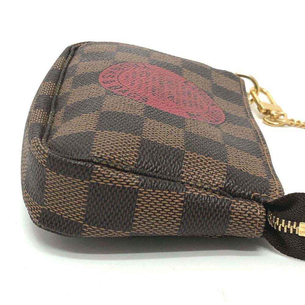 LOUIS VUITTON Brown Damier Canvas Pochette Pouch - Picture 3 of 12